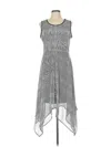 Elle Casual Dress In Silver