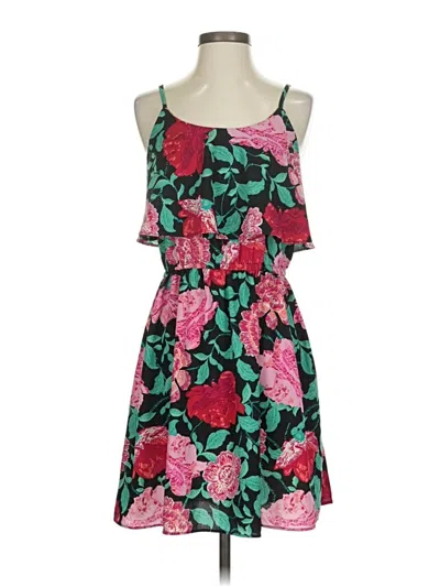 Pre-owned Elle Casual Dress In Teal