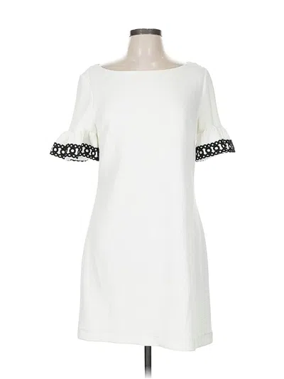 Pre-owned Elle Casual Dress In White