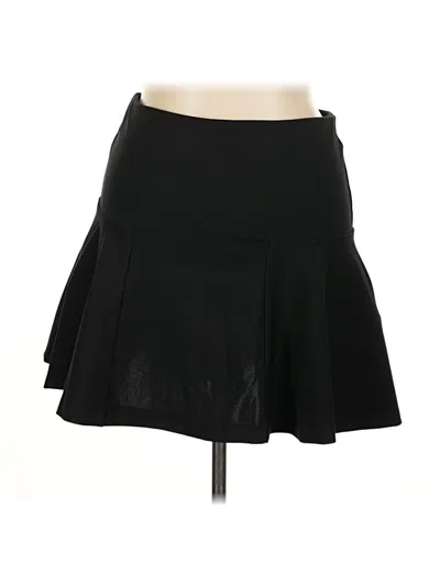 Pre-owned Elle Casual Skirt In Black