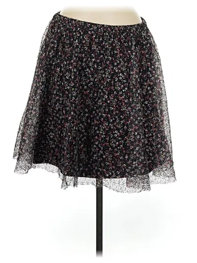 Pre-owned Elle Casual Skirt In Black