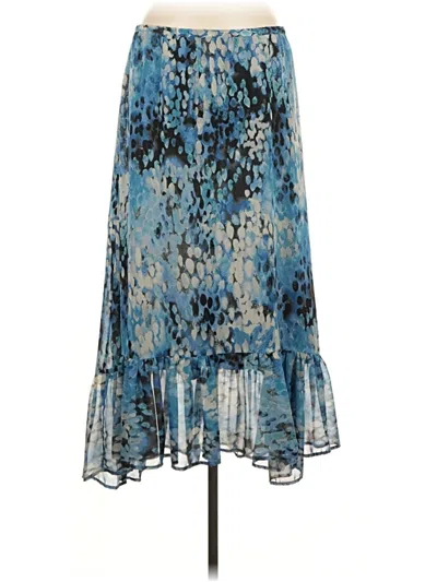 Pre-owned Elle Casual Skirt In Blue