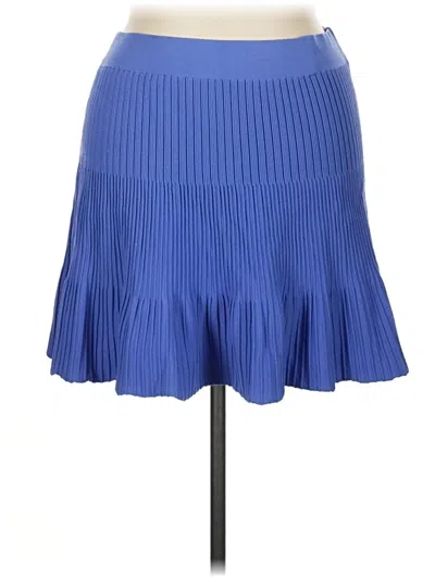 Pre-owned Elle Casual Skirt In Blue