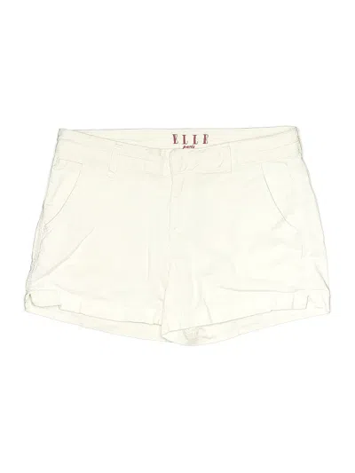 Pre-owned Elle Casual Skirt In White