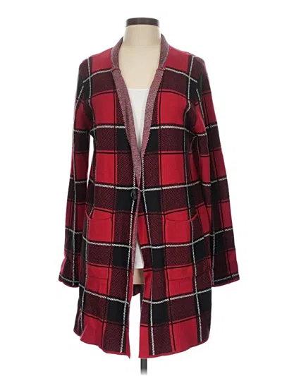 Pre-owned Elle Coat In Red