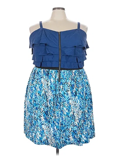 Elle Cocktail Dress In Blue