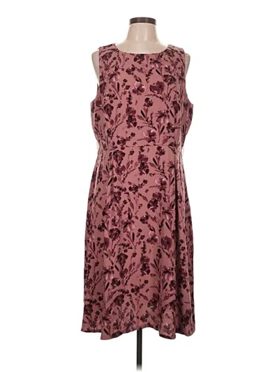 Pre-owned Elle Cocktail Dress In Burgundy