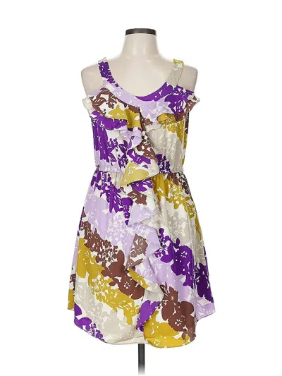 Pre-owned Elle Cocktail Dress In Purple