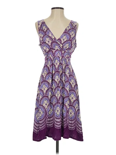 Pre-owned Elle Cocktail Dress In Purple