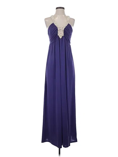 Pre-owned Elle Cocktail Dress In Purple