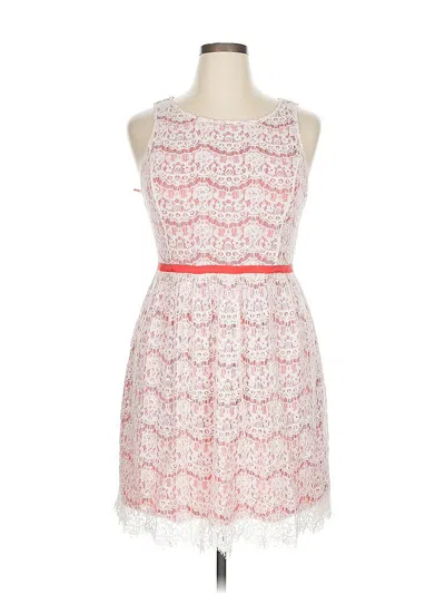 Pre-owned Elle Cocktail Dress In White