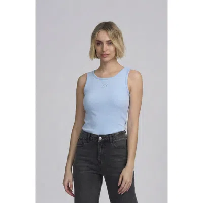 Elle Collection 2 Pack Elle Logo Tank In Blue