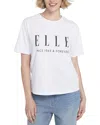 Elle Collection Get The Look Logo Printed Tee In White