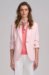 Elle Collection One-button Jacket In Pink