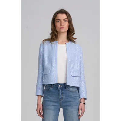 ELLE COLLECTION ELLE COLLECTION SEQUIN JACKET