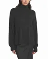 Elle Collection Turtleneck Sweater In Black