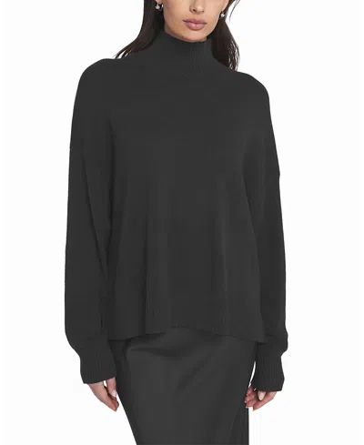 Elle Collection Turtleneck Sweater In Black