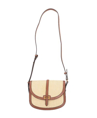 Elle Collection Women's Crossbody Jute Bag In Brown
