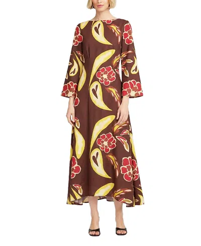 Elle Collection Women's Printed Dress In Multi