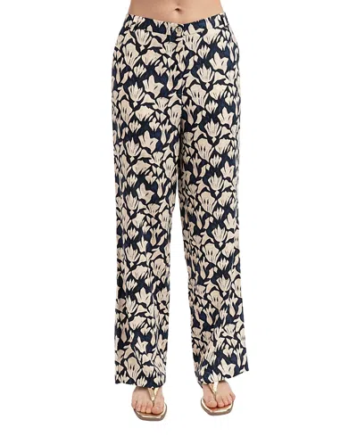 ELLE COLLECTION WOMEN'S PRINTED TAILORED PANT