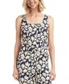 Elle Collection Printed Top In Multi