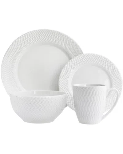 Elle Decor Bridgette Porcelain 16pc Dinner Set