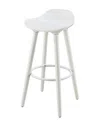 Elle Decor Eld Caroline Bar Stool In White