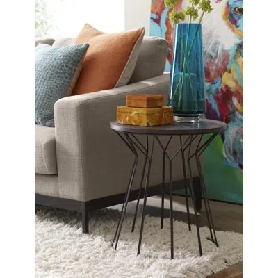 Elle Decor Fleur Fleur Side Table In Black