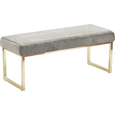 Elle Decor Giselle Modern Entryway Bench In Gold