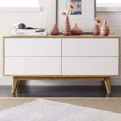 Elle Decor Giselle Sideboard In French Oak
