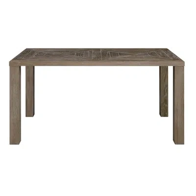 Elle Decor Marais Wooden Dining Table In Brown