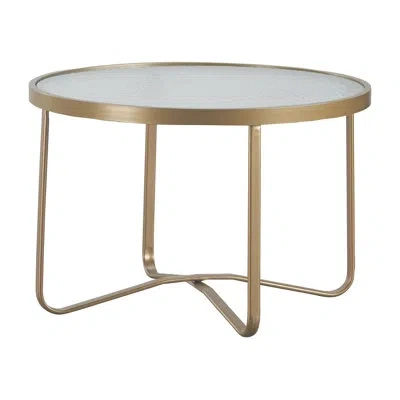 Elle Decor Mirabelle Outdoor Coffee Table In Gold