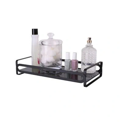 Elle Decor Elle Décor Noir Vanity Tray In Black
