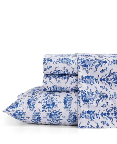 ELLE DECOR PRINTED 4-PC. SHEET SET, FULL