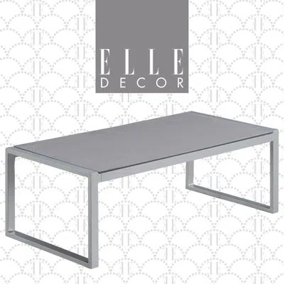 Elle Decor Tropez Outdoor Coffee Table, Gray