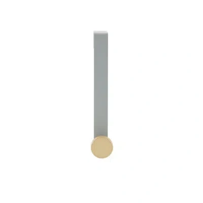 Elle Decor Wall Mounted Coat Rack In Gray,gold