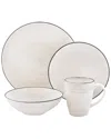 Elle Decor Whitestone 16pc Dinnerware Set