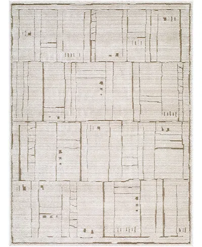 Elle Decor X Livabliss Alma 886424 5'3"x7' Area Rug In Neutral