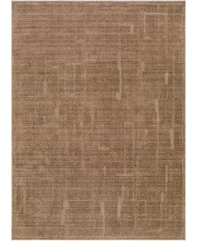 Elle Decor X Livabliss Alma 886433 6'7"x9' Area Rug In Brown