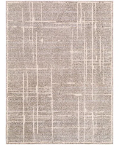 Elle Decor X Livabliss Alma 886438 5'3"x7' Area Rug In Chestnut