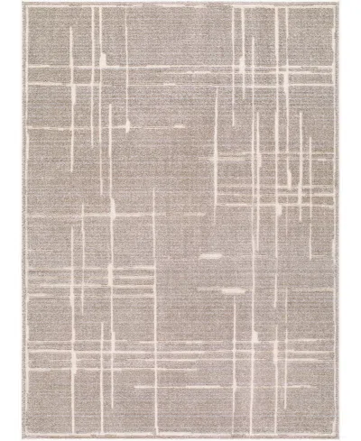 Elle Decor X Livabliss Alma 886438 6'7"x9' Area Rug In Brown