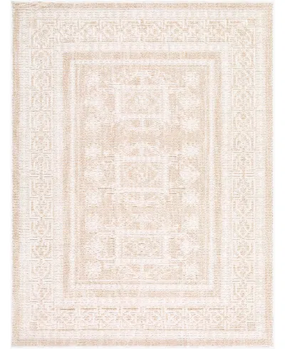 Elle Decor X Livabliss Odeon 893445 7'10"x10' Area Rug In Sand