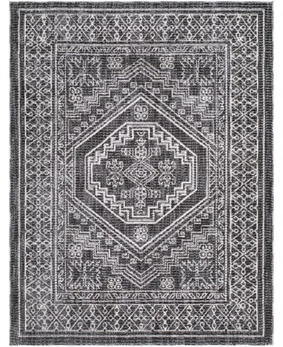 Elle Decor X Livabliss Odeon 893468 7'10"x10' Area Rug In Black