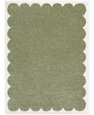 Elle Decor X Livabliss Rivoli 886404 7'10"x10' Area Rug In Green