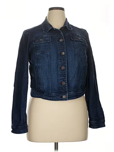 Pre-owned Elle Denim Jacket In Blue