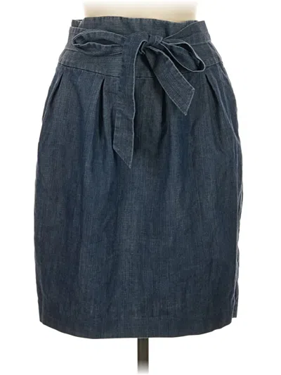 Pre-owned Elle Denim Skirt In Blue