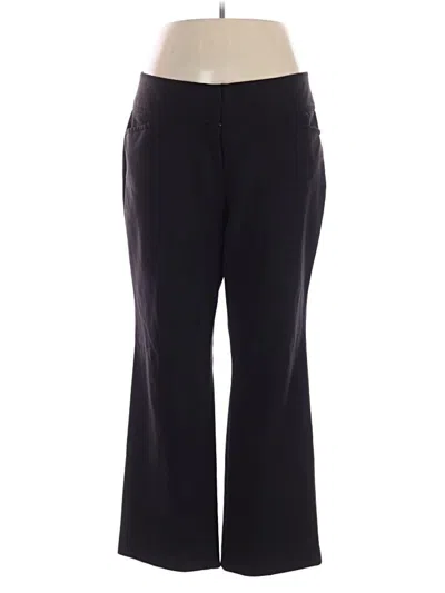 Pre-owned Elle Dress Pants In Black
