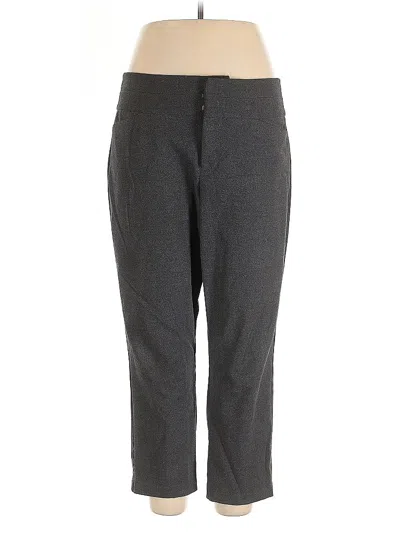 Pre-owned Elle Dress Pants In Gray