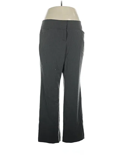 Pre-owned Elle Dress Pants In Gray