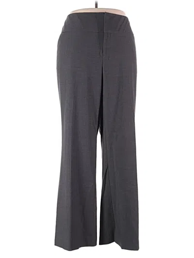 Pre-owned Elle Dress Pants In Gray